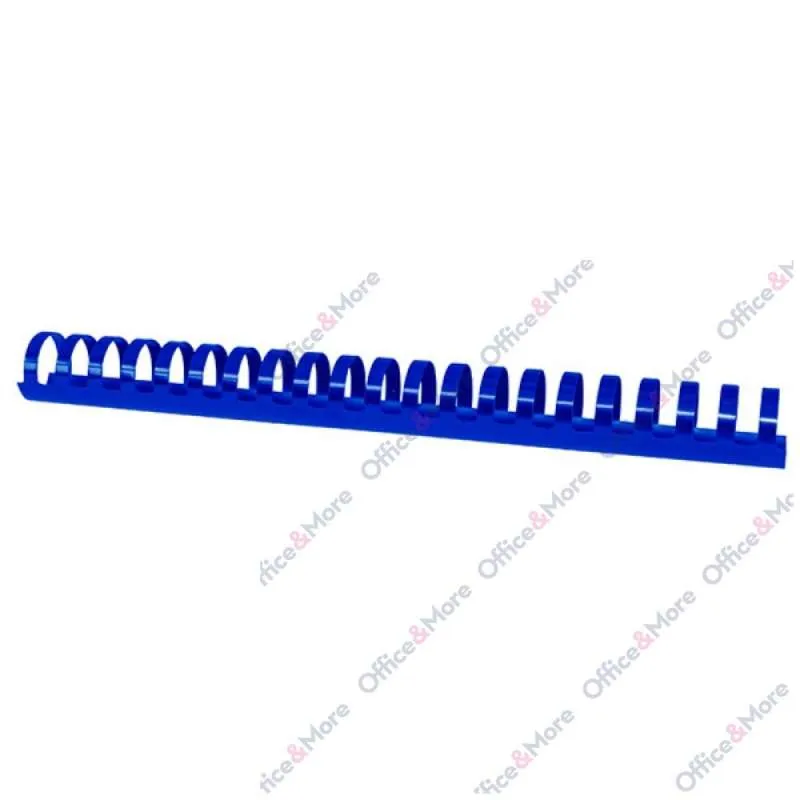 PLASTIČNE SPIRALE 28.5mm PLAVE PAK.50-20242815-01 