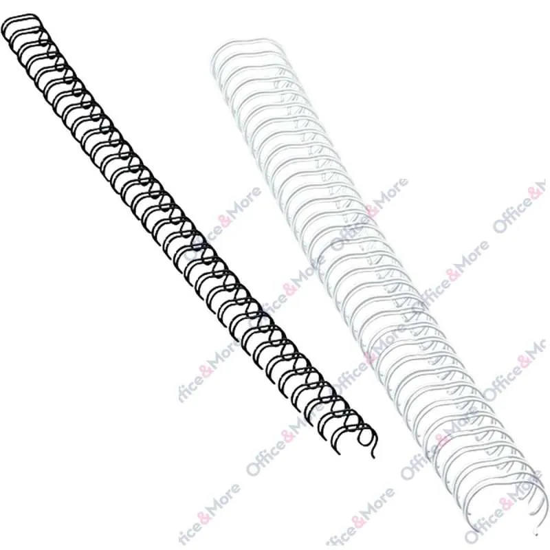 ŽIČANE SPIRALE 10mm BELA PAK.100 - 53262 