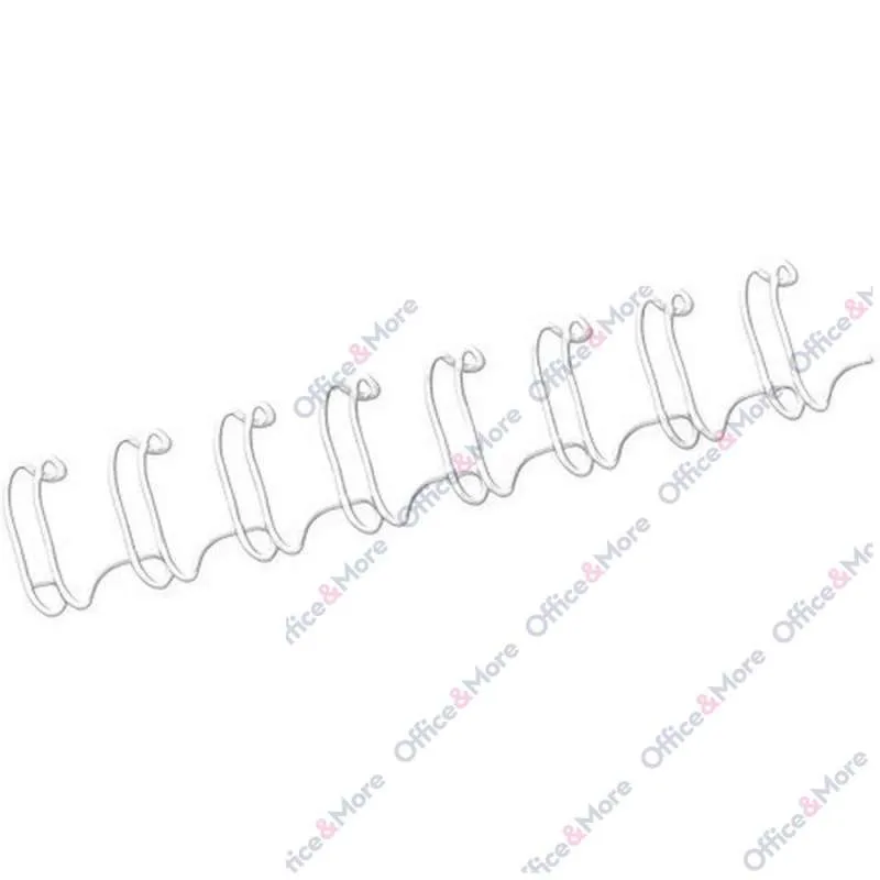 ŽIČANE SPIRALE 14mm BELE PAK.100 - 53274 
