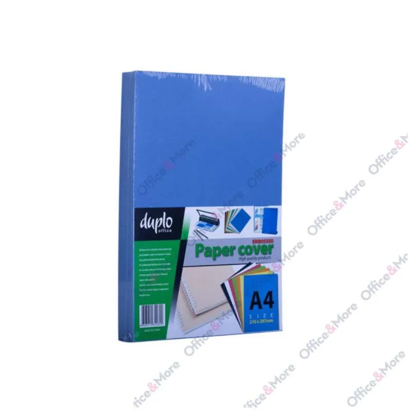 DUPLO KARTONSKE KORICE ZA KORIČENJE 230GR PLAVE 