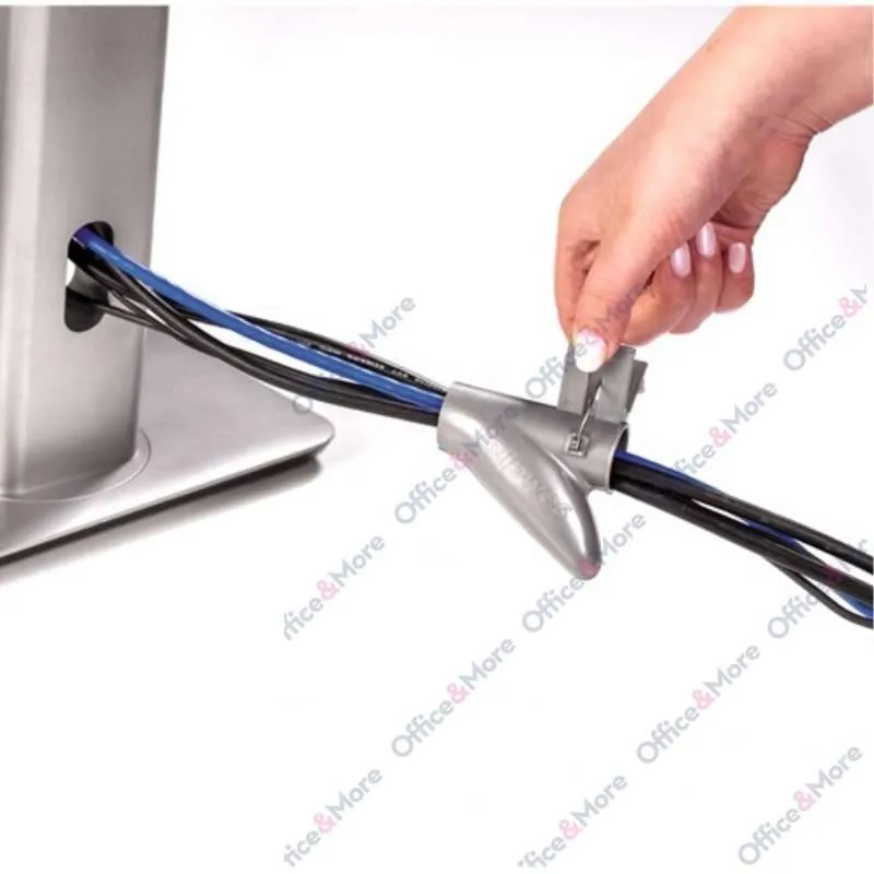 FELLOWES CABLEZIP 2M SILVER - 9929801 