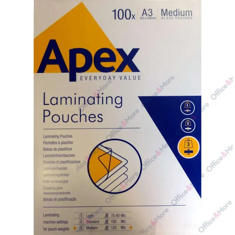 FOLIJA ZA PLASTIFIKACIJU A3/125mic PAK100-6003401 