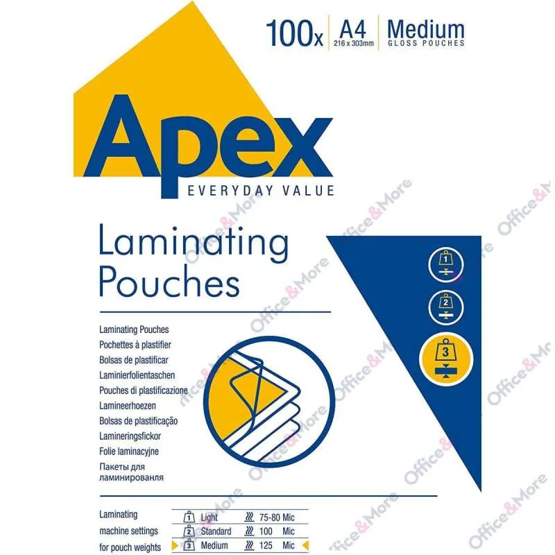 FOLIJA ZA PLASTIFIKACIJU A4/125mic PAK100-6003501 