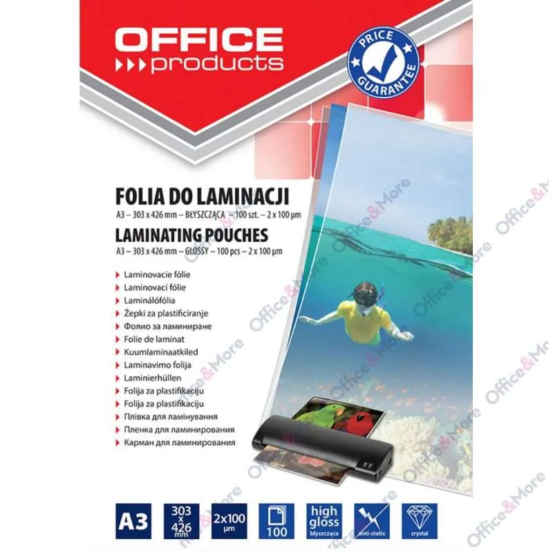 FOLIJA ZA PLASTIFIKACIJU A3/100mic PAK100-20325625 