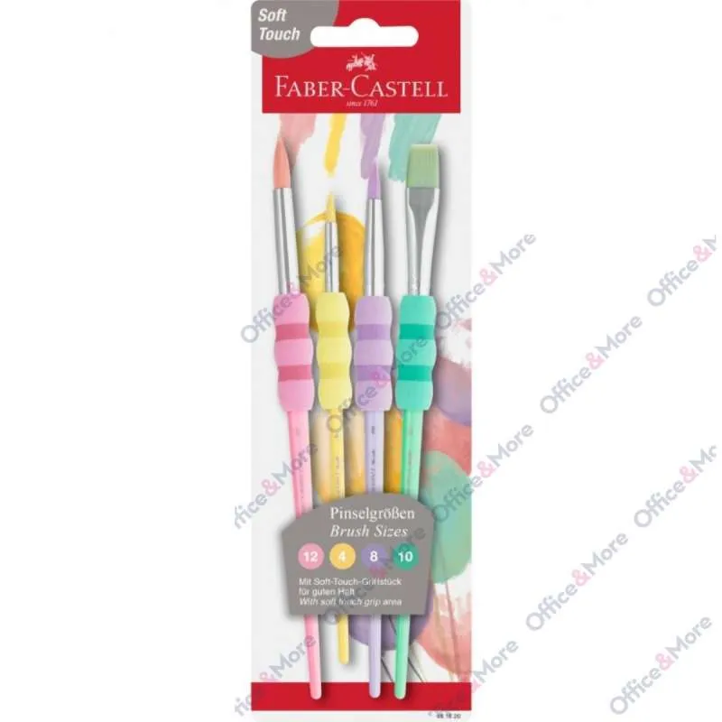 FC ČETKICE SOFT GRIP SET  NEON PASTEL1/4 
