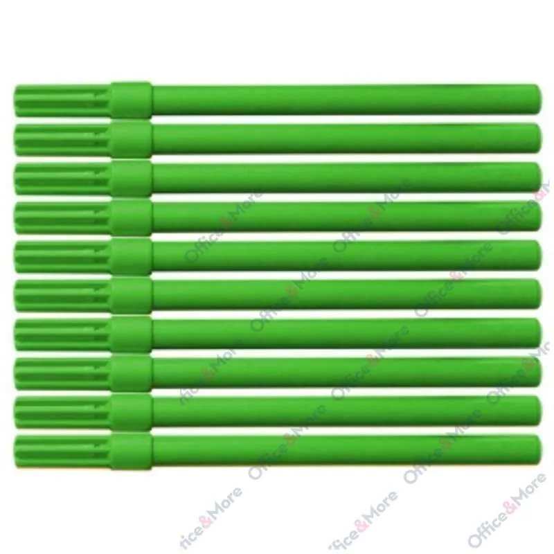 OFFICE PR. FLOMASTER ZELENI, 1MM PAK.10 