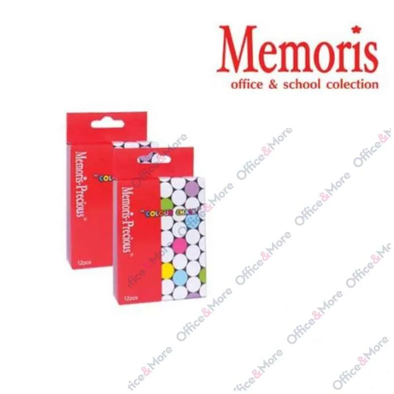 MEMORIS KREDA U BOJI 12 KOM 