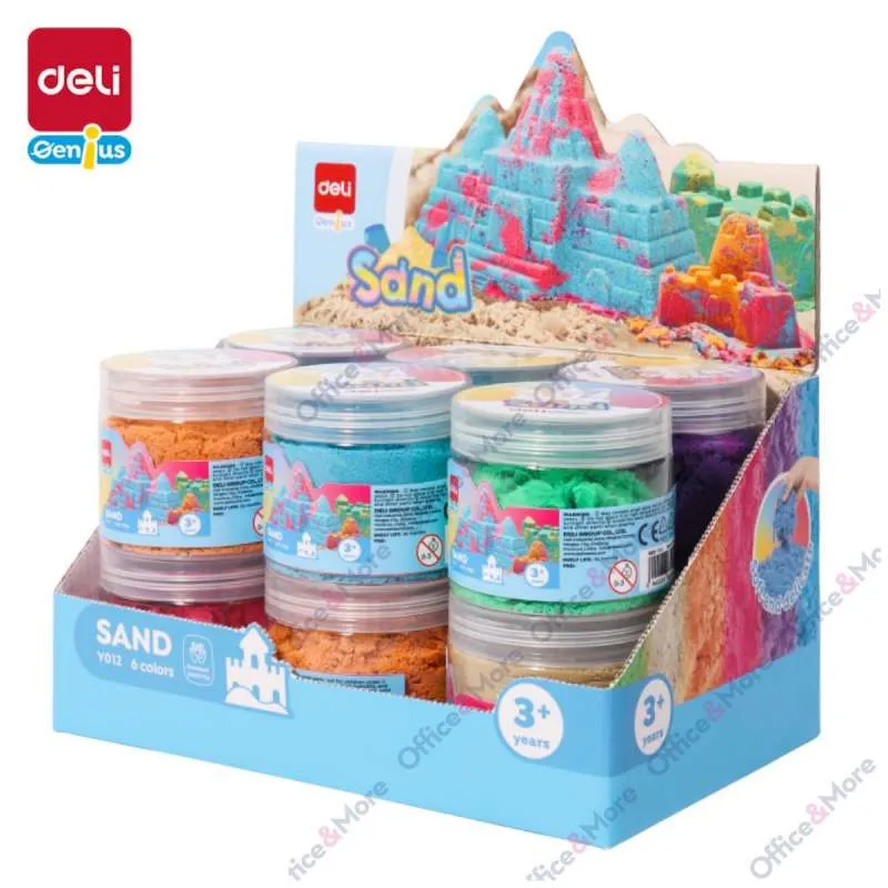 DELI KINETIČKI PESAK 150GR MIX BOJA 666295 