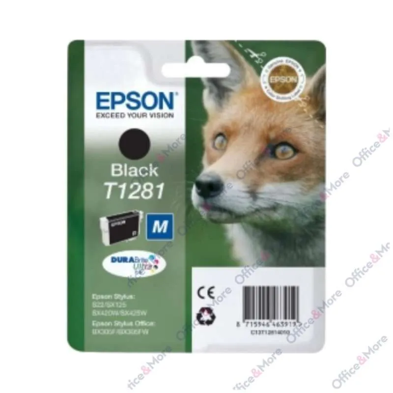 EPSON KERTRIDŽ T1281 BLACK 