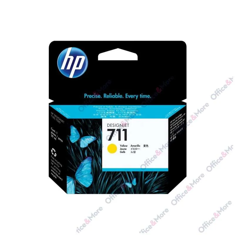 HP KERTRIDŽ CZ132 No.711 YELLOW 