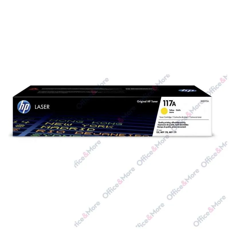 HP TONER W2072A No.117A YELLOW 