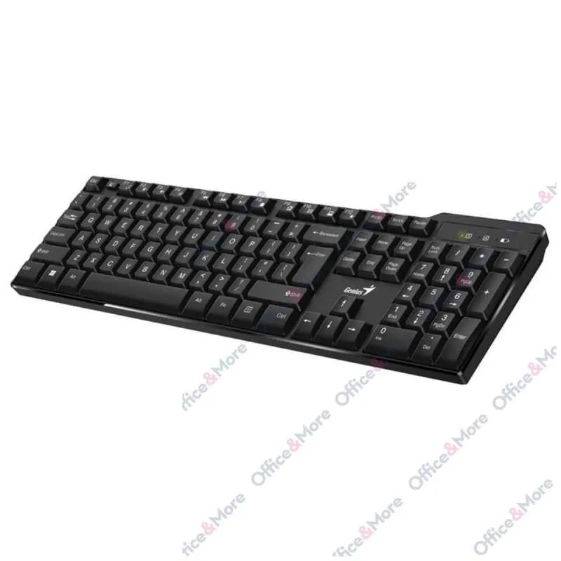 GENIUS KB-7100X Wireless USB US crna tastatur 