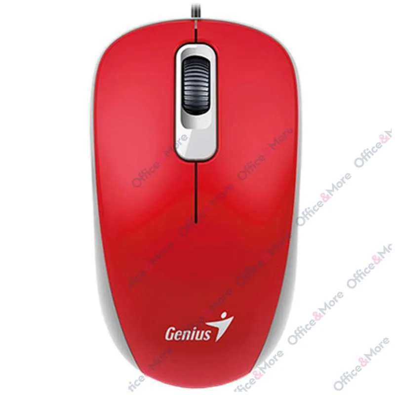 GENIUS MIŠ OPTIČKI DX-110 CRVENI 