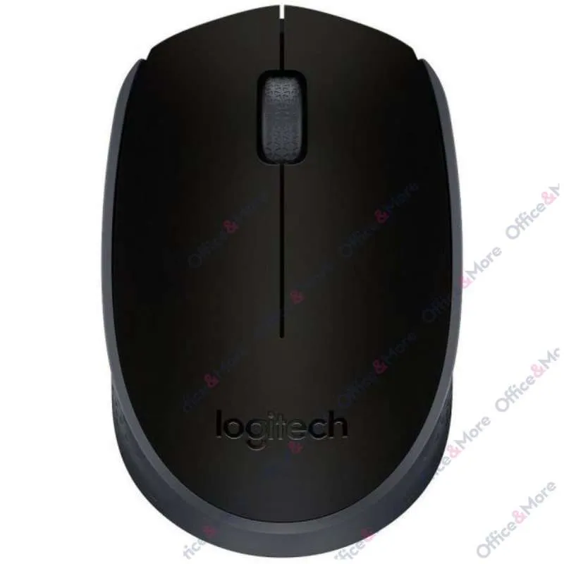 LOGITECH MIŠ BEŽIČNI OPT. M171 BLACK 