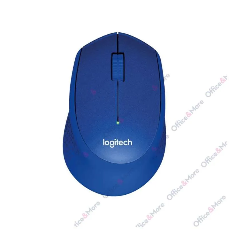 LOGITECH MIŠ BEŽIČNI OPT. M330 SILENT BLUE 