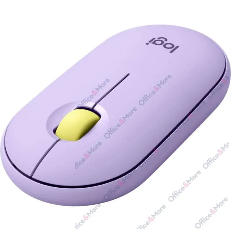 LOGITECH MIŠ BEŽ. PEBBLE M350 LAVANDER 