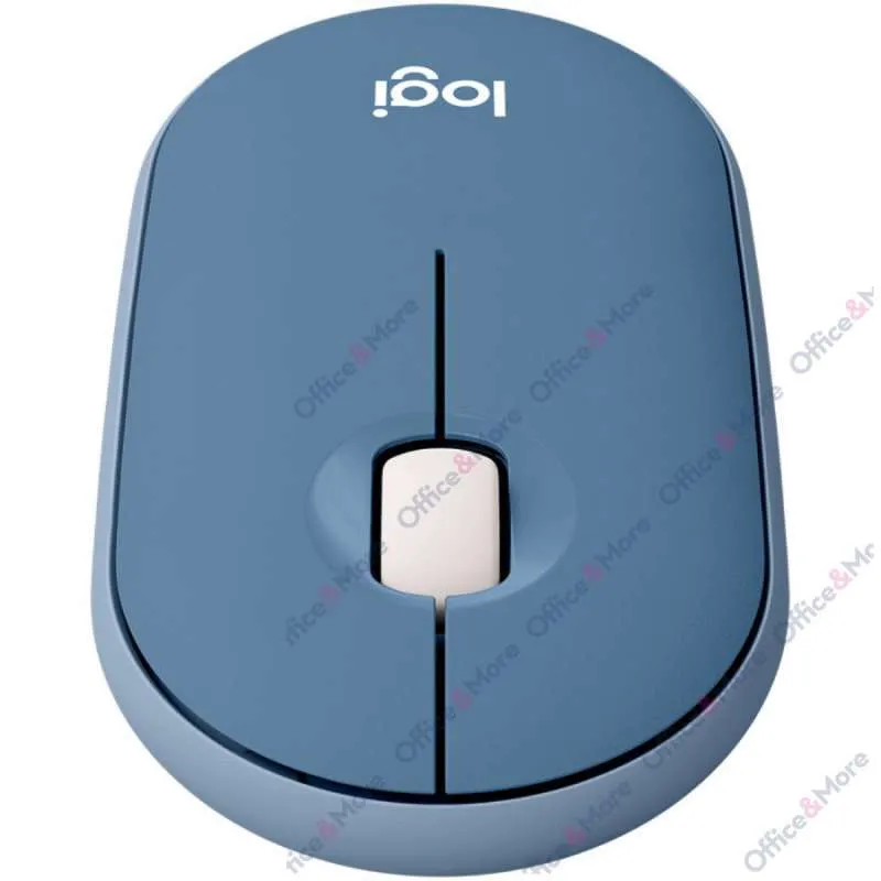 LOGITECH MIŠ BEŽ. PEBBLE M350 BLUEBERY 