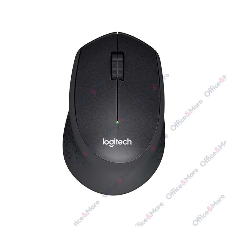 LOGITECH MIŠ BEŽIČNI OPT. M330 SILENT BLACK 