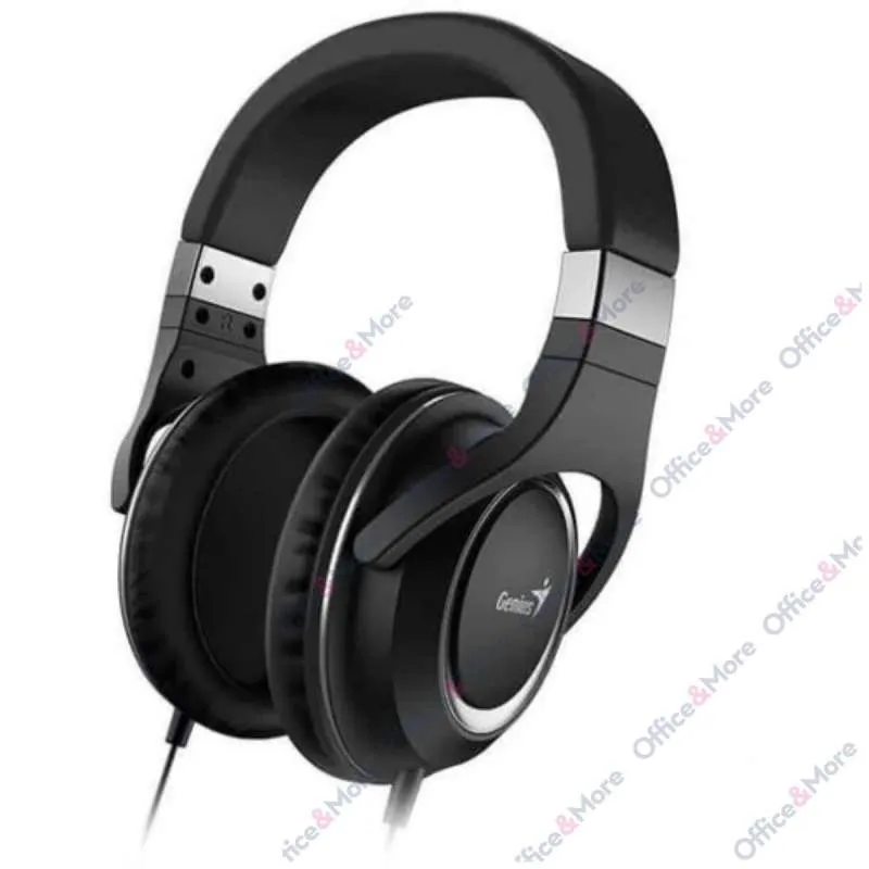 GENIUS HS-610 crne slušalice sa mikrofonom 
