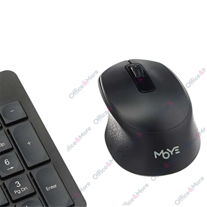 MOYE BEŽIČNA TASTATURA I MIŠ OFFICE MASTER OT-784 