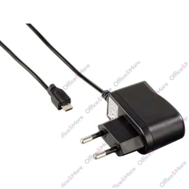 HAMA PUNJAČ ZA STRUJU MICRO USB 1000 mAh 