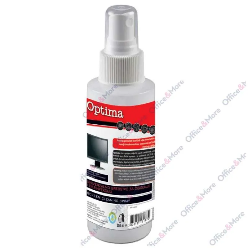 OPTIMA SPREJ ZA ČIŠĆENJE EKRANA 250 ML 22398 