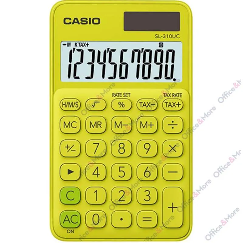CASIO KALKULATOR SL-310UC-YG ŽUTI 