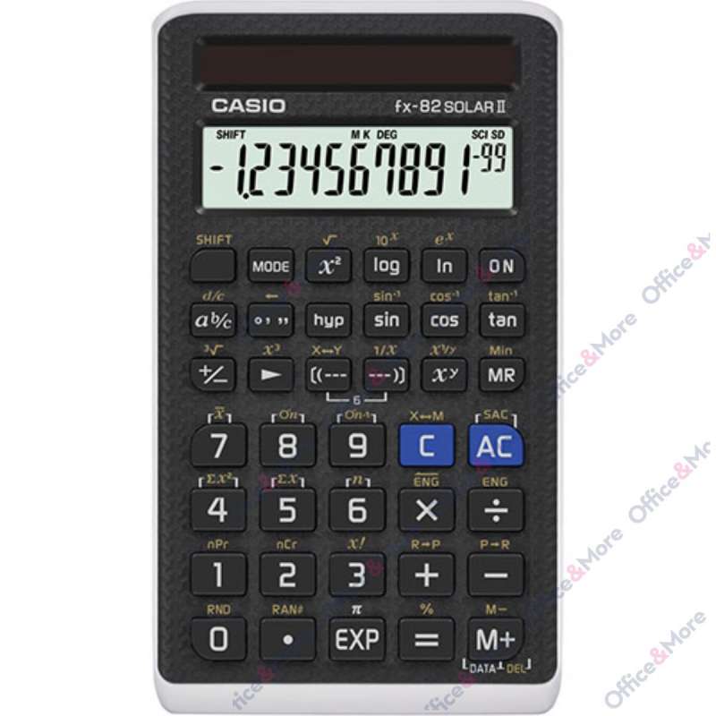 Casio fx82 solar hot sale