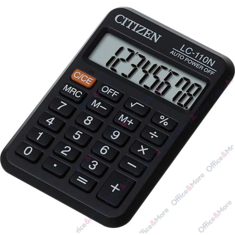 CITIZEN KALKULATOR LC-110N CRNI 