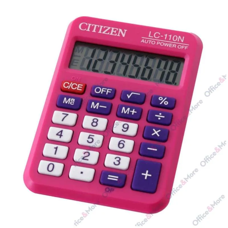 CITIZEN KALKULATOR LC-110N PINK 