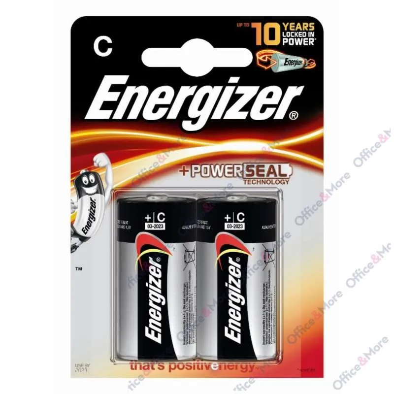 ENERGIZER BATERIJA ALK.LR14G-C-1,5V,blis.pak.2 
