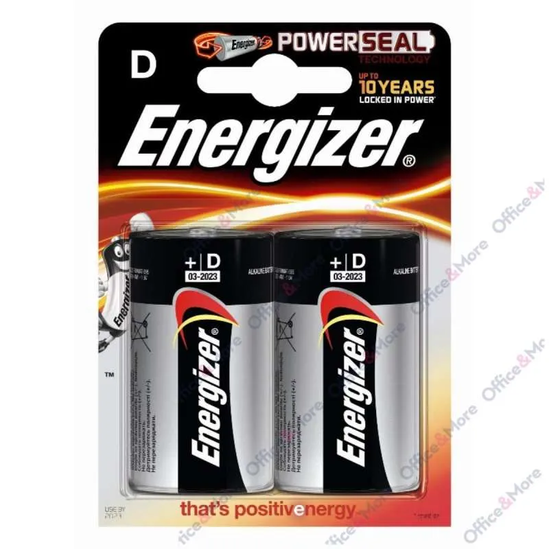 ENERGIZER BATERIJA ALK.LR20G-D-1,5V,blis.pak.2 