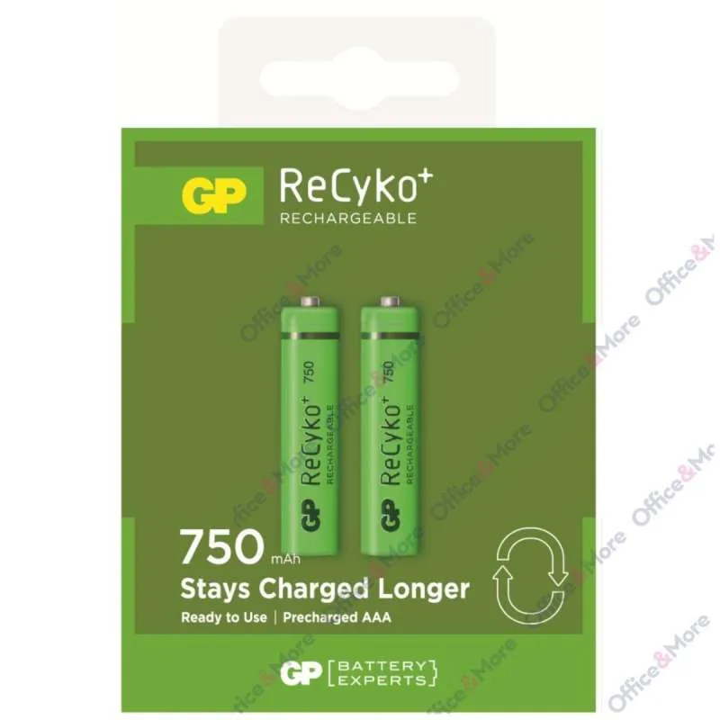 GP BATERIJA PUNJIVA AAA 750mAh,pak.2 -20200075 