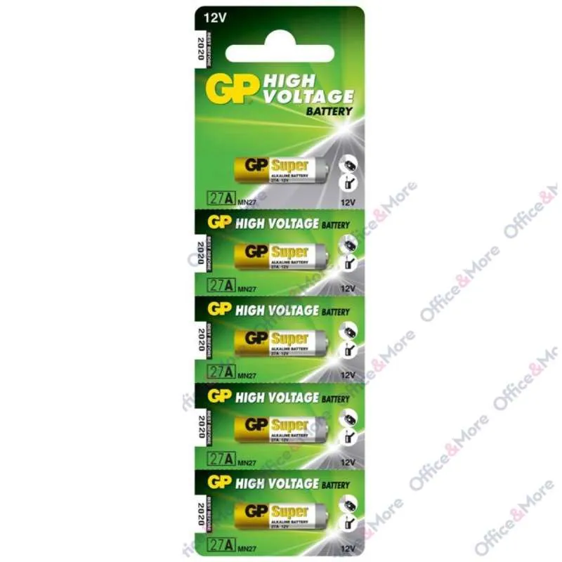 GP BATERIJA ALKALNA 27A-12V.pak.5 -20060027 