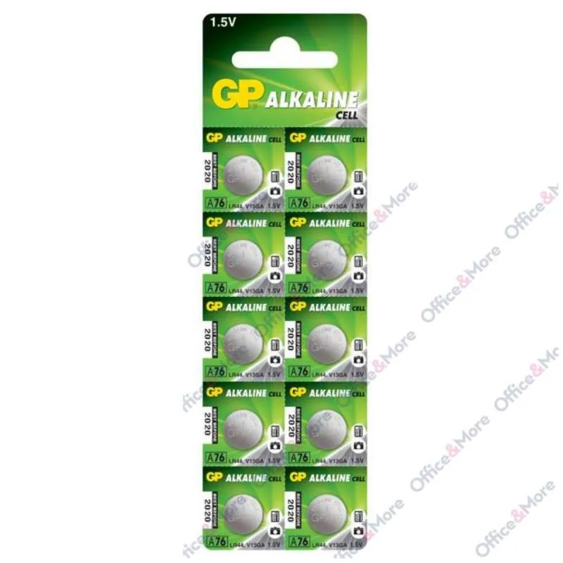 GP BATERIJA ALKALNA LR44 -1,5V.pak.10 -20040076 