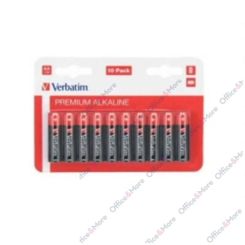 VERBATIM ALKALNE BATERIJE AA-LR6 BLISTER OD 10 BAT 