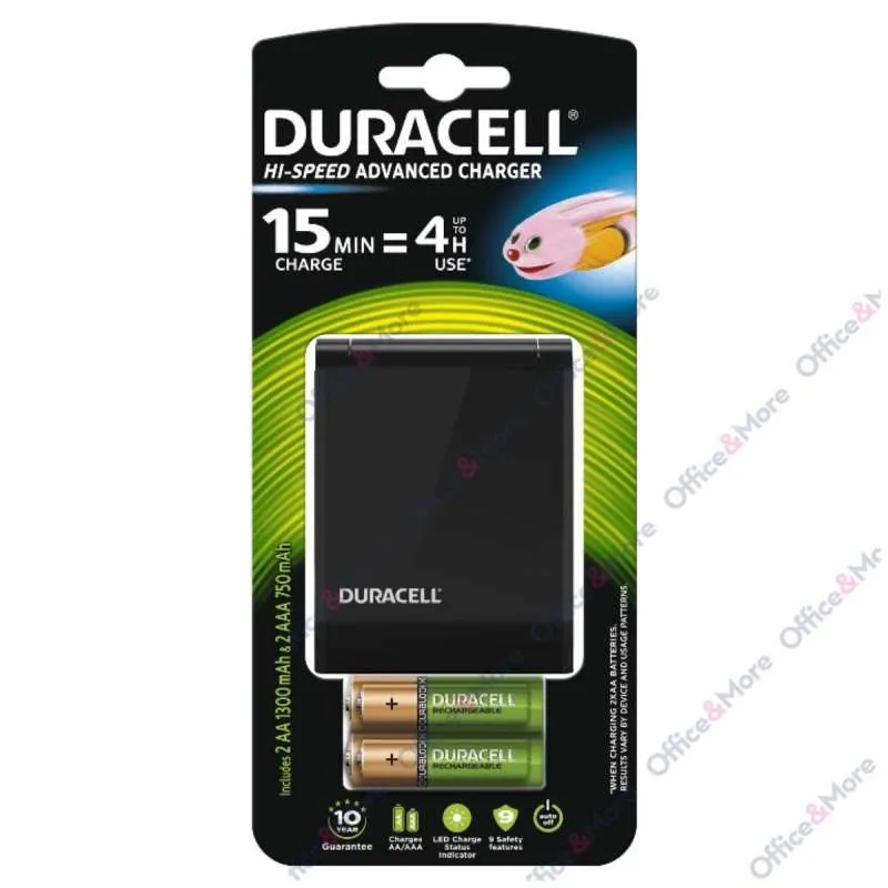 DURACELL PUNJAČ ADVANCED CEF27 + (2xAA 2xAAA) 
