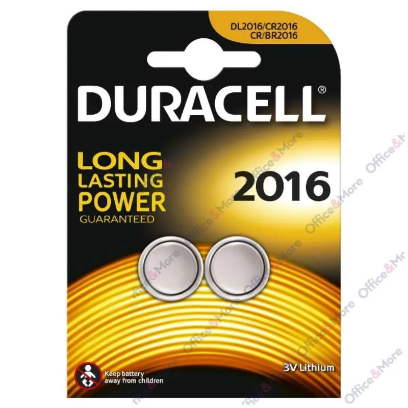 DURACELL BATERIJE LM 2016 PAK.2 