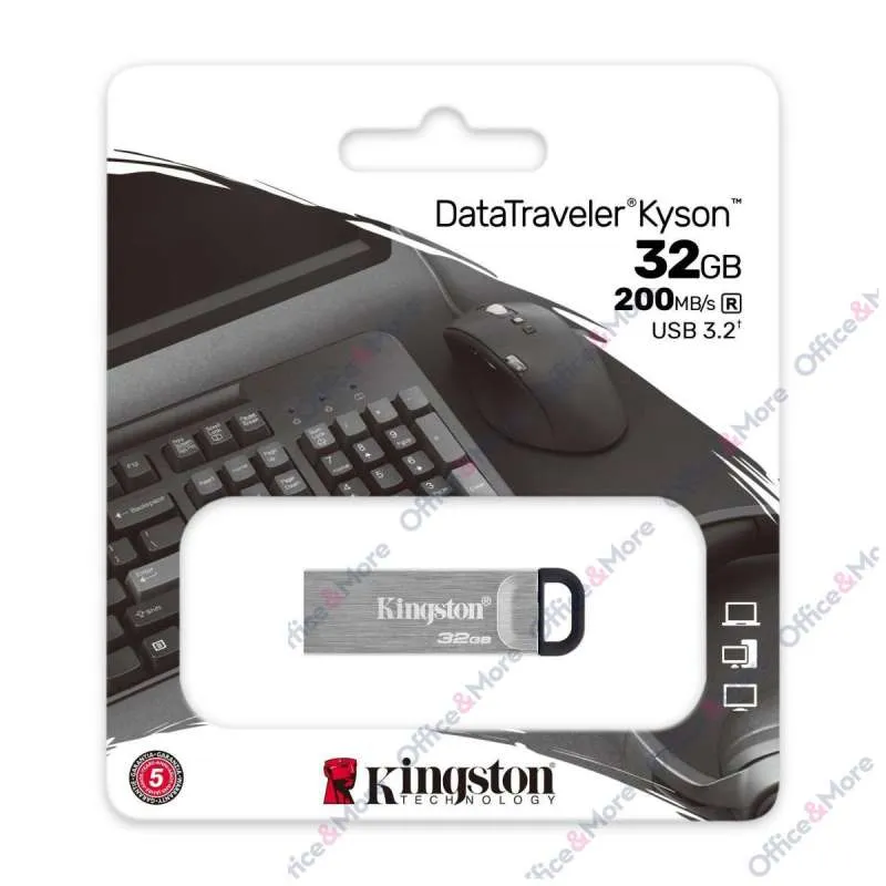 KINGSTON USB FLASH MEM. 32GB DTKN 