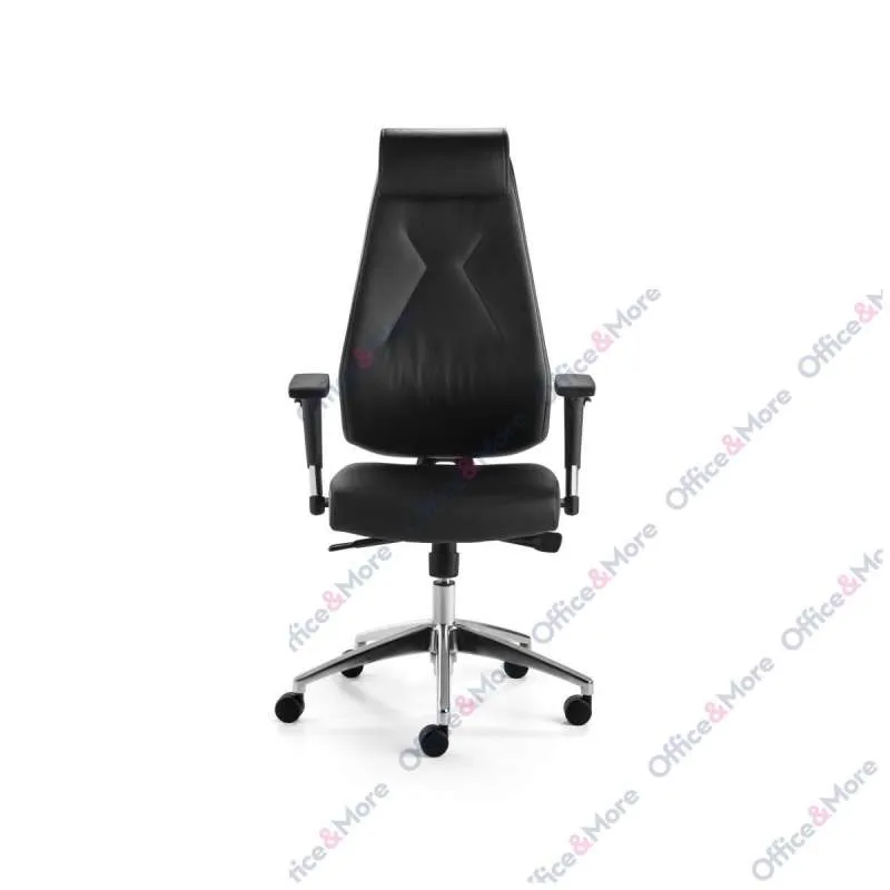 MAYER STOLICA MYBESTMIND 2462 CRNA KOŽA 