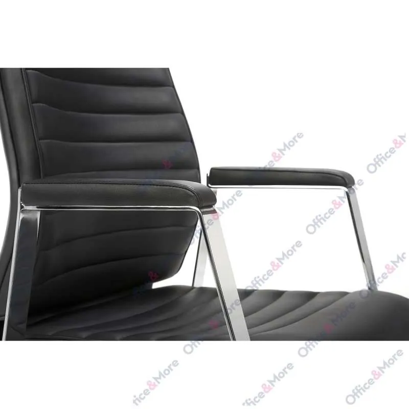 MAYER STOLICA DELUXE 2491 CRNA KOŽA 