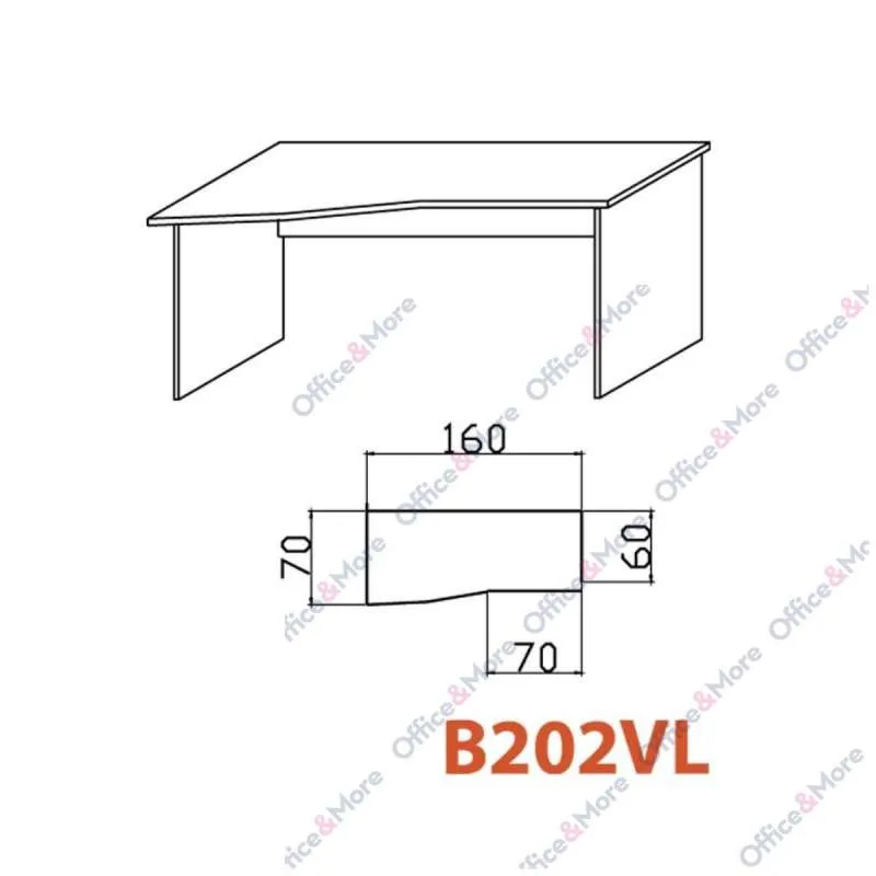 OMF STO B202VL 160/70/60/74 