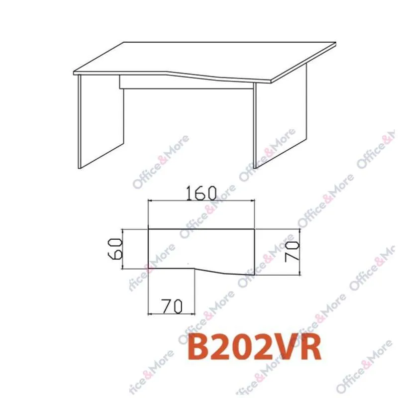 OMF STO B202VR 160/70/60/74 