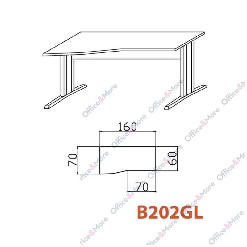 OMF STO B202GL BUKVA 160/70/60/74 