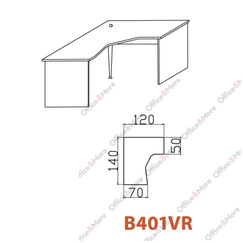 OMF STO B401VR 140/120/70/74 