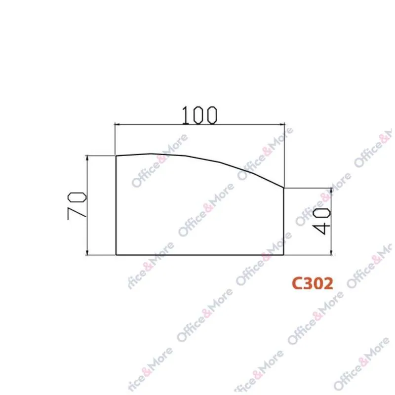 OMF PLOČA C302 100/70/50 PLAVA 