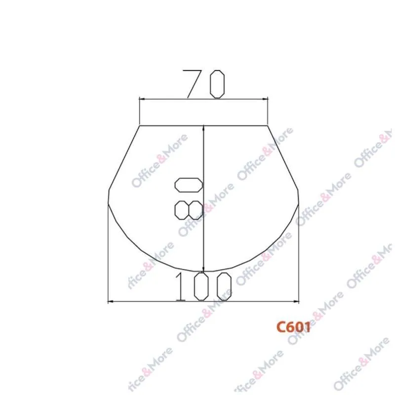 OMF PLOČA C601 100/80/70 PLAVA 