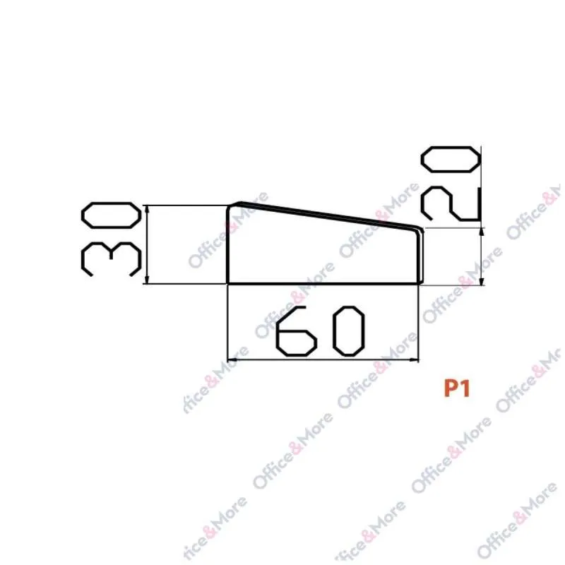 OMF PREGRADA P1 60/30/20 PLAVA 