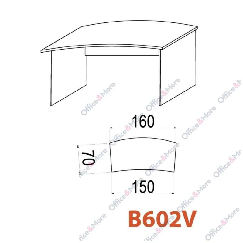 OMF STO B602V 160/70/74 