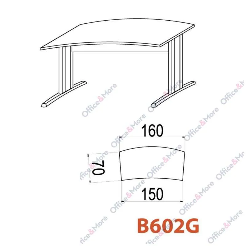 OMF STO B602G 160/70/74 
